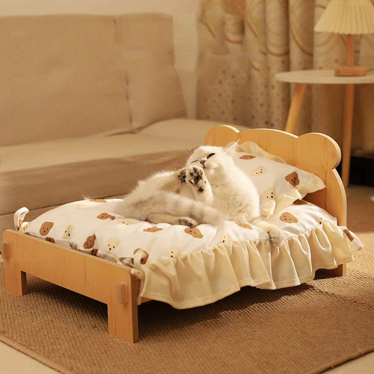 Teddy Bear Pet Comfort Bed
