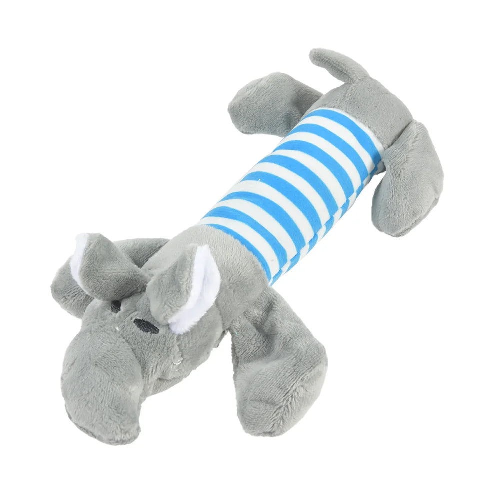 Plush Dinosaur Dog Toy