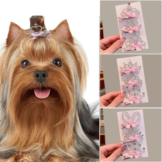 Pet Hair Clip Set