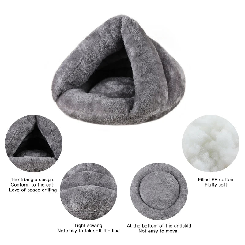 Snuggle Plush Dog Bed