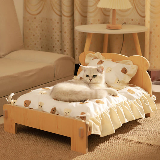 Teddy Bear Pet Comfort Bed