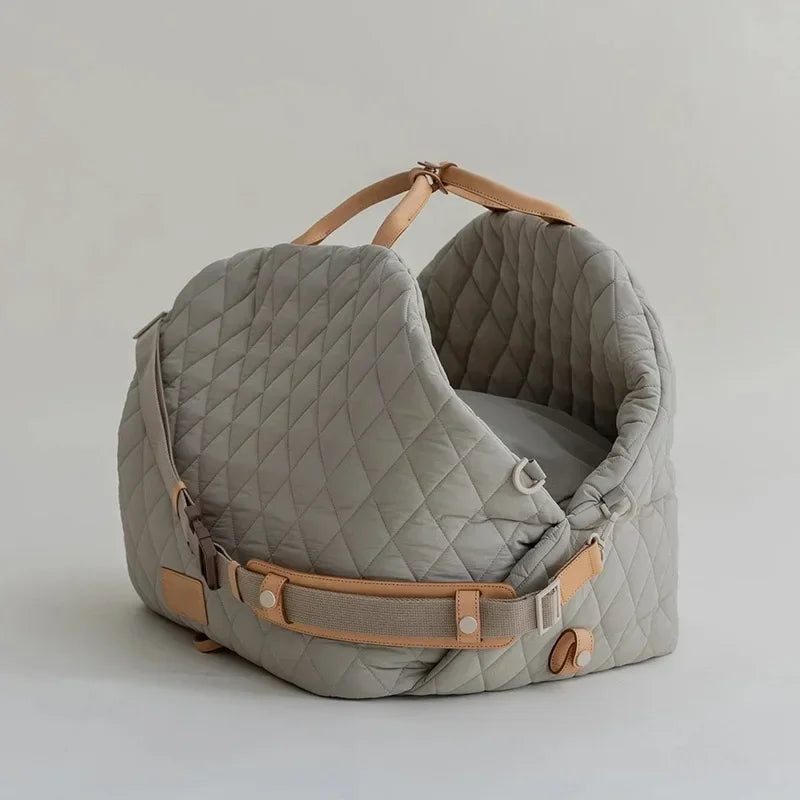 Luxury Pet Travel Tote