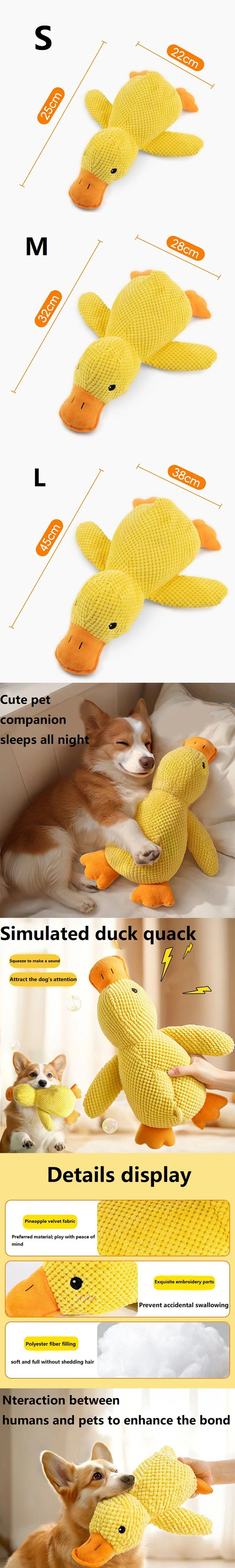 Plush Squeaky Puppy Toy