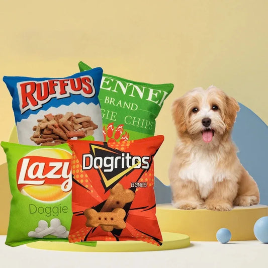 Crispy Squeaky Dog Toy