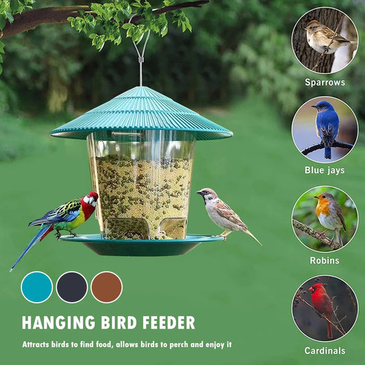 Outdoor Bird Feeder Dispenser