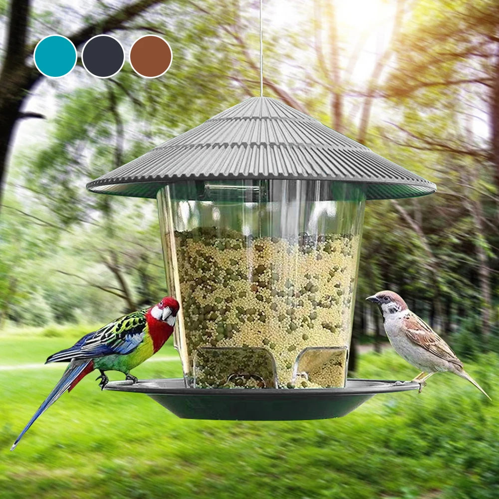 Outdoor Bird Feeder Dispenser
