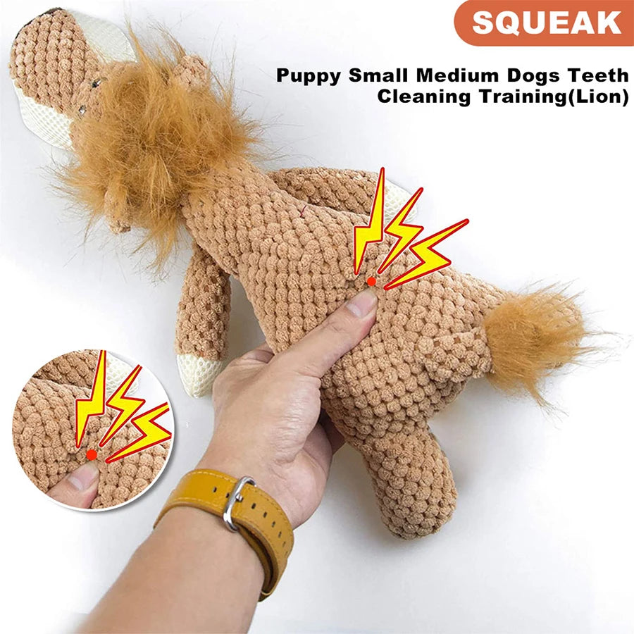 Wild Squeaky Animal Toy