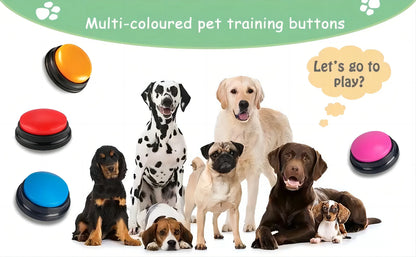 Talking Button Dog Toy