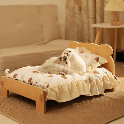 Teddy Bear Pet Comfort Bed