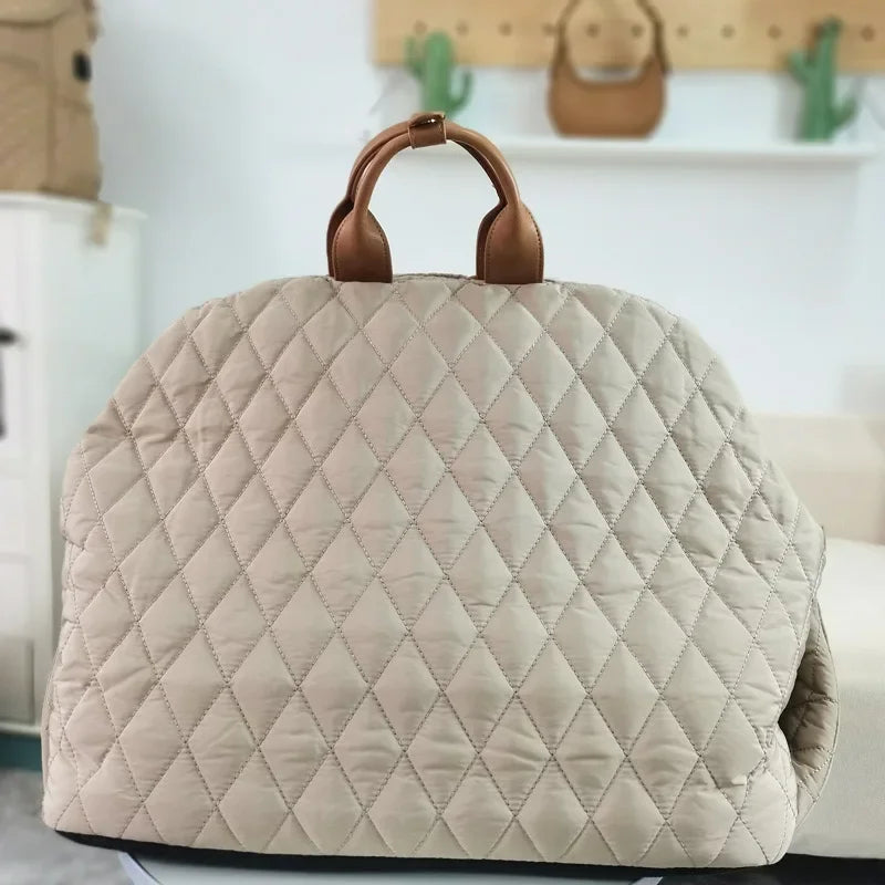 Luxury Pet Travel Tote