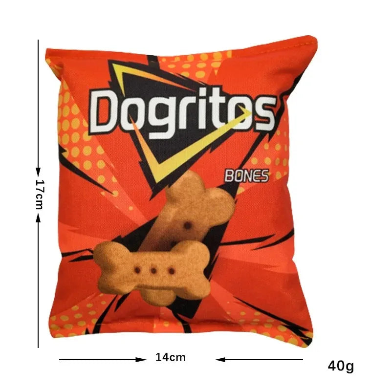 Crispy Squeaky Dog Toy