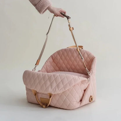 Luxury Pet Travel Tote