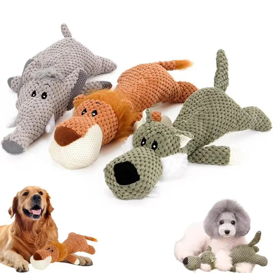 Wild Squeaky Animal Toy