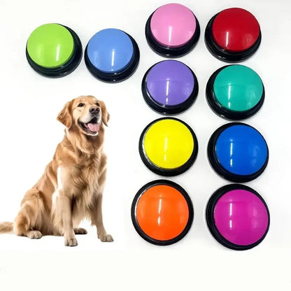 Talking Button Dog Toy