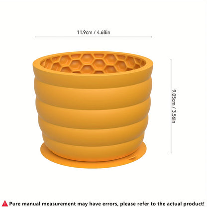No-Gulp Silicone Dog Bowl