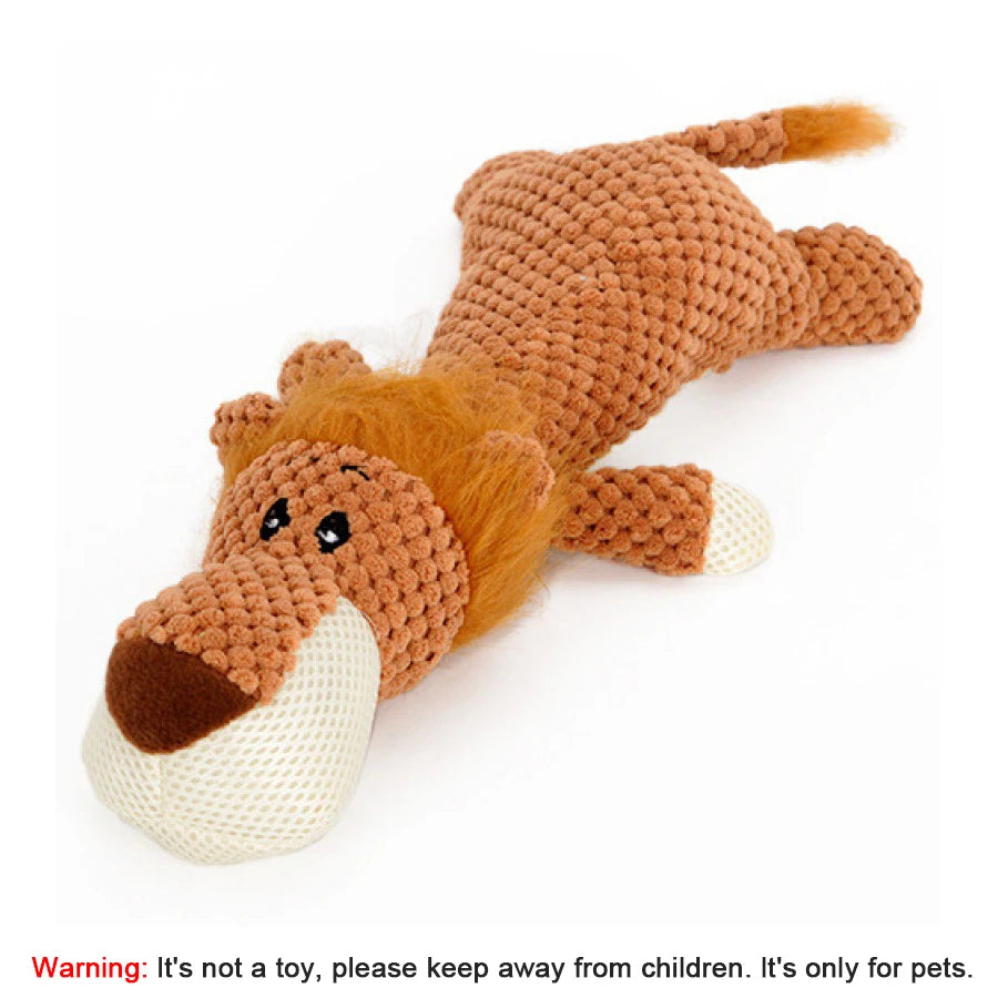 Wild Squeaky Animal Toy