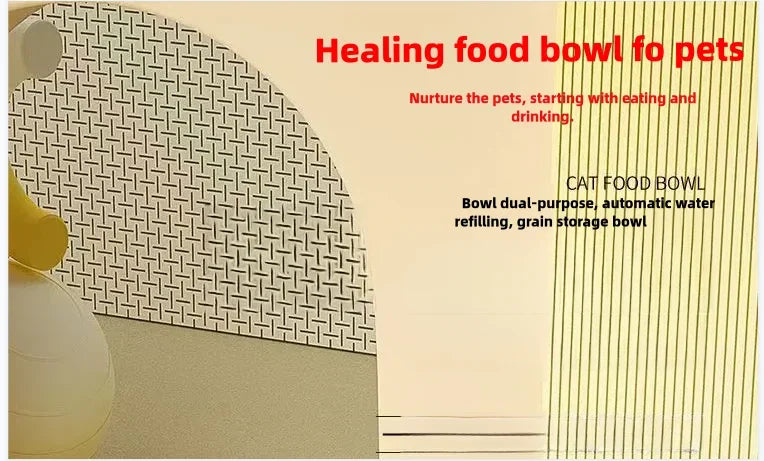 Automatic Pet Feeder Bowl