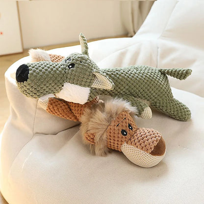 Wild Squeaky Animal Toy