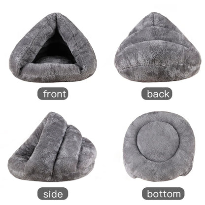 Snuggle Plush Dog Bed