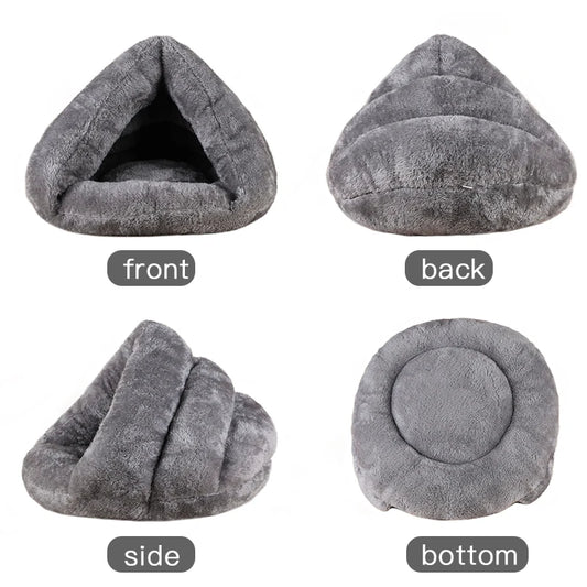 Snuggle Plush Dog Bed