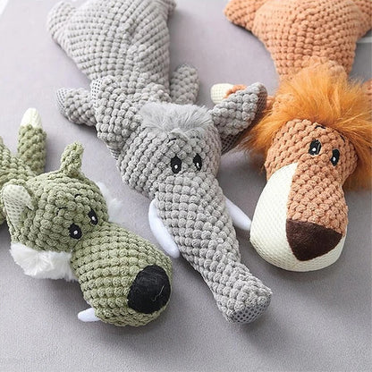 Wild Squeaky Animal Toy