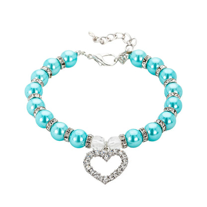 Pearl Pet Collar Jewelry