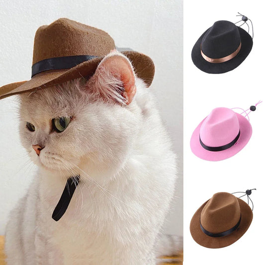 Pet Cowboy Hat Costume