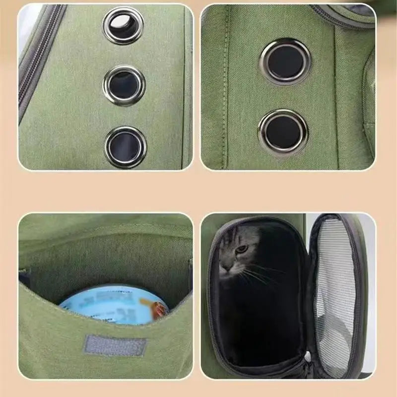 Space Capsule Cat Backpack