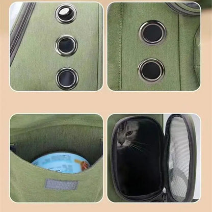 Space Capsule Cat Backpack