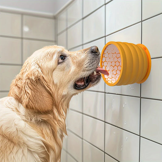 No-Gulp Silicone Dog Bowl
