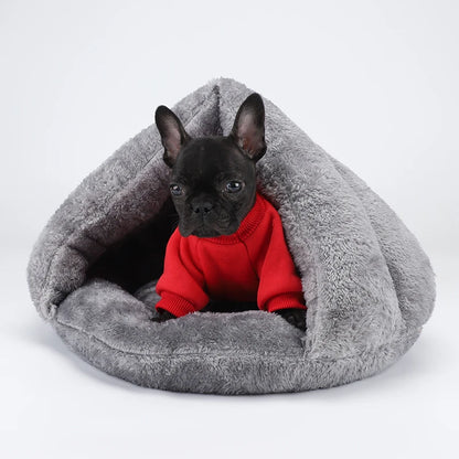 Snuggle Plush Dog Bed
