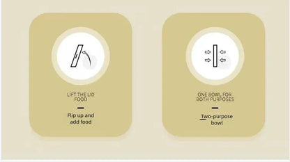 Automatic Pet Feeder Bowl