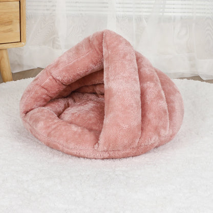 Snuggle Plush Dog Bed