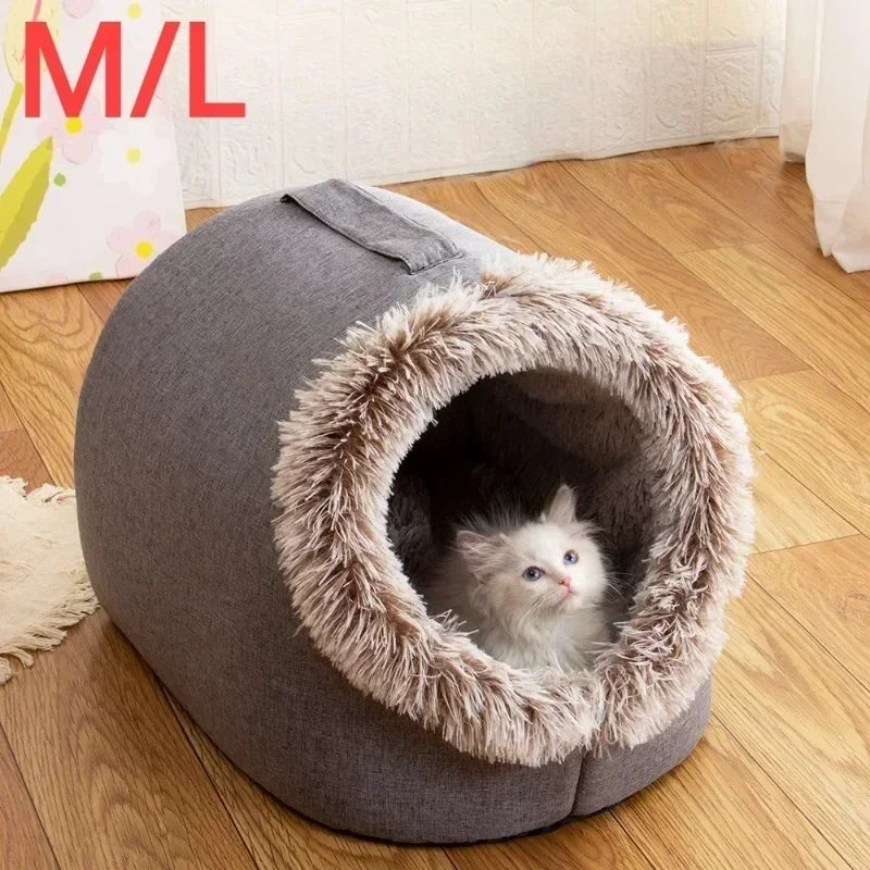 Warm Plush Pet Cave