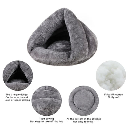 Snuggle Plush Dog Bed