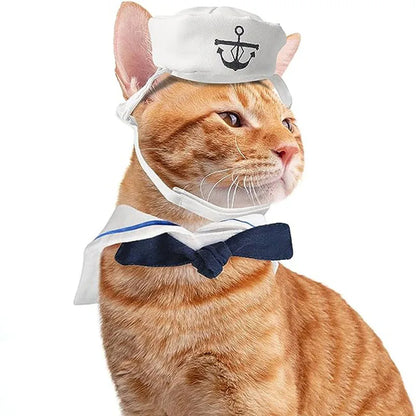 Sailor Pet Costume Cloak