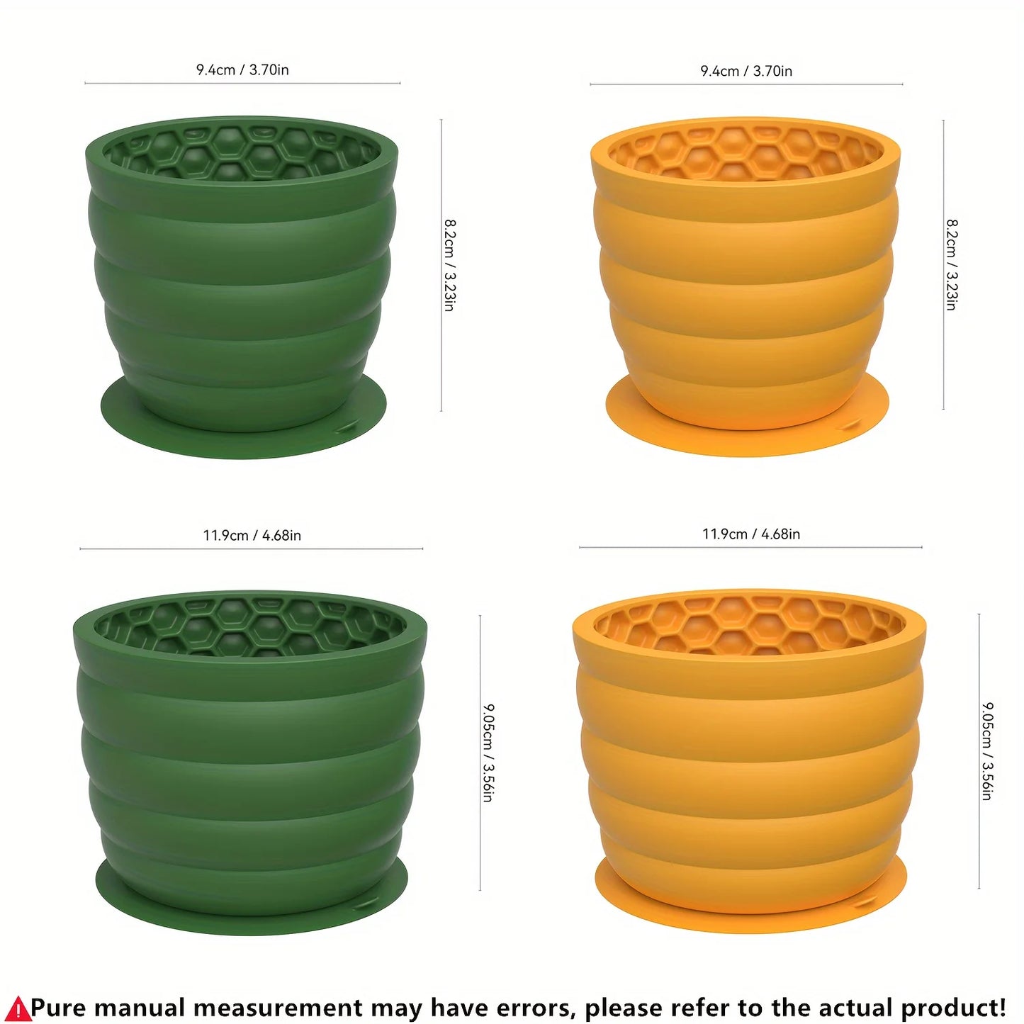 No-Gulp Silicone Dog Bowl