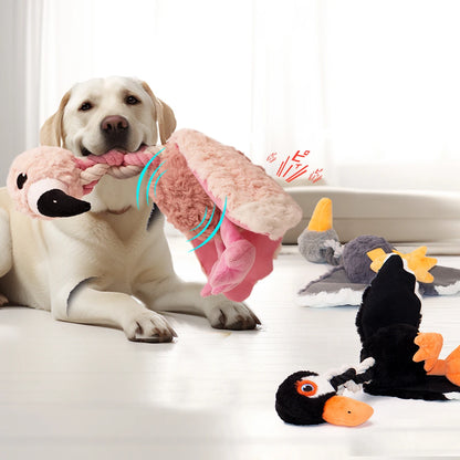 Tough Plush Squeaky Toy