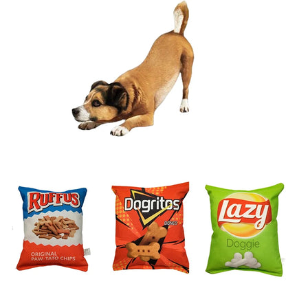 Crispy Squeaky Dog Toy