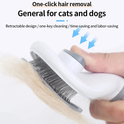 Tangle-Free Pet Hair Comb