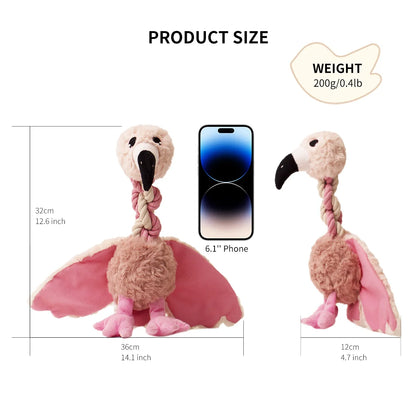 Tough Plush Squeaky Toy