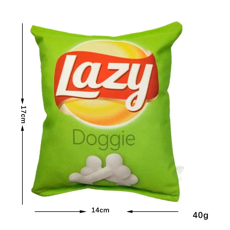 Crispy Squeaky Dog Toy