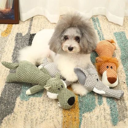 Wild Squeaky Animal Toy