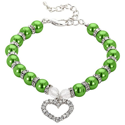Pearl Pet Collar Jewelry
