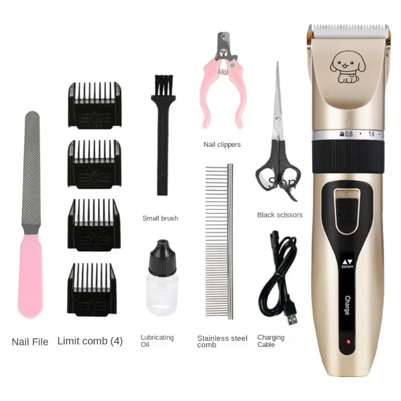 Silent Pet Grooming Clipper