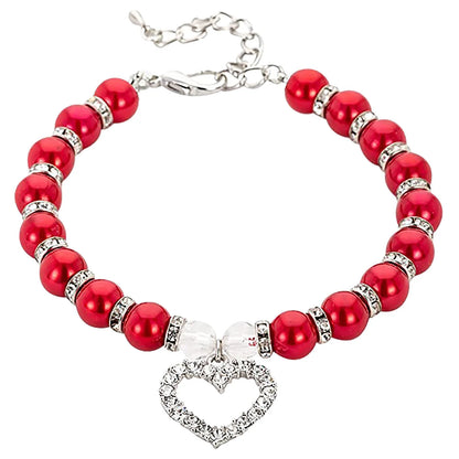 Pearl Pet Collar Jewelry