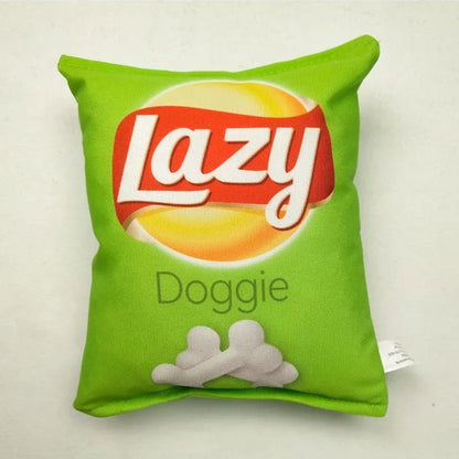 Crispy Squeaky Dog Toy