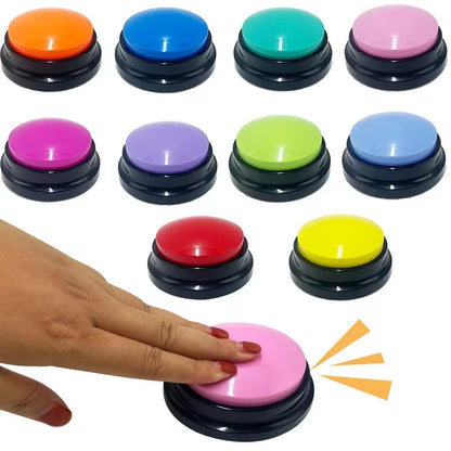 Talking Button Dog Toy
