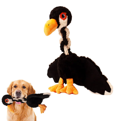 Tough Plush Squeaky Toy