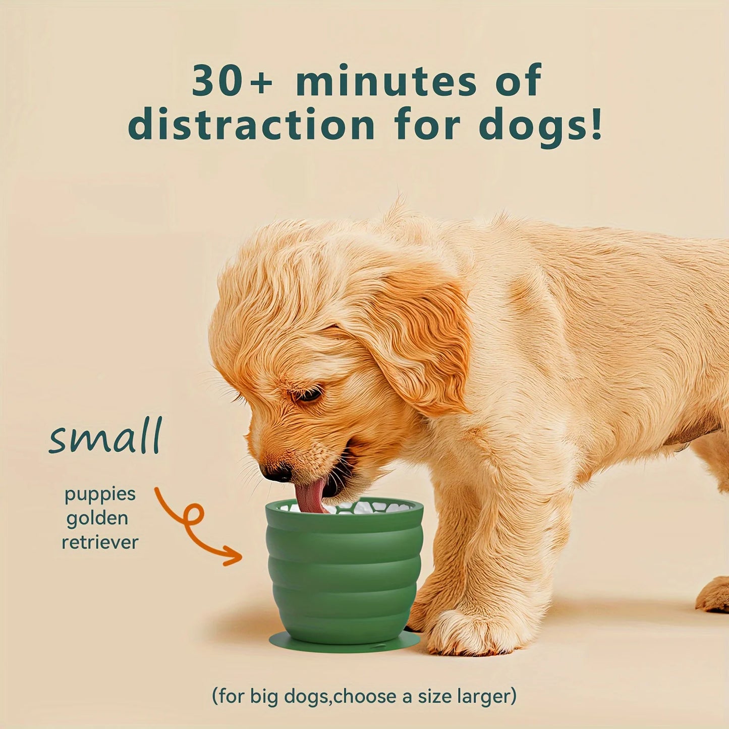 No-Gulp Silicone Dog Bowl